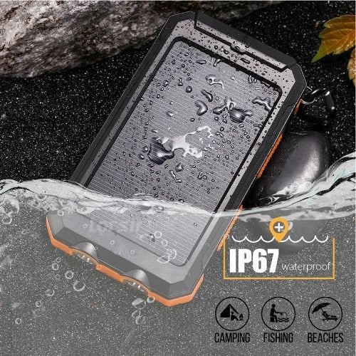 Solar Power Bank - Powers Heated Vest - Phone charger