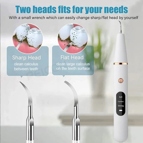 Ultrasonic Tooth Cleaner - Cleans teeth