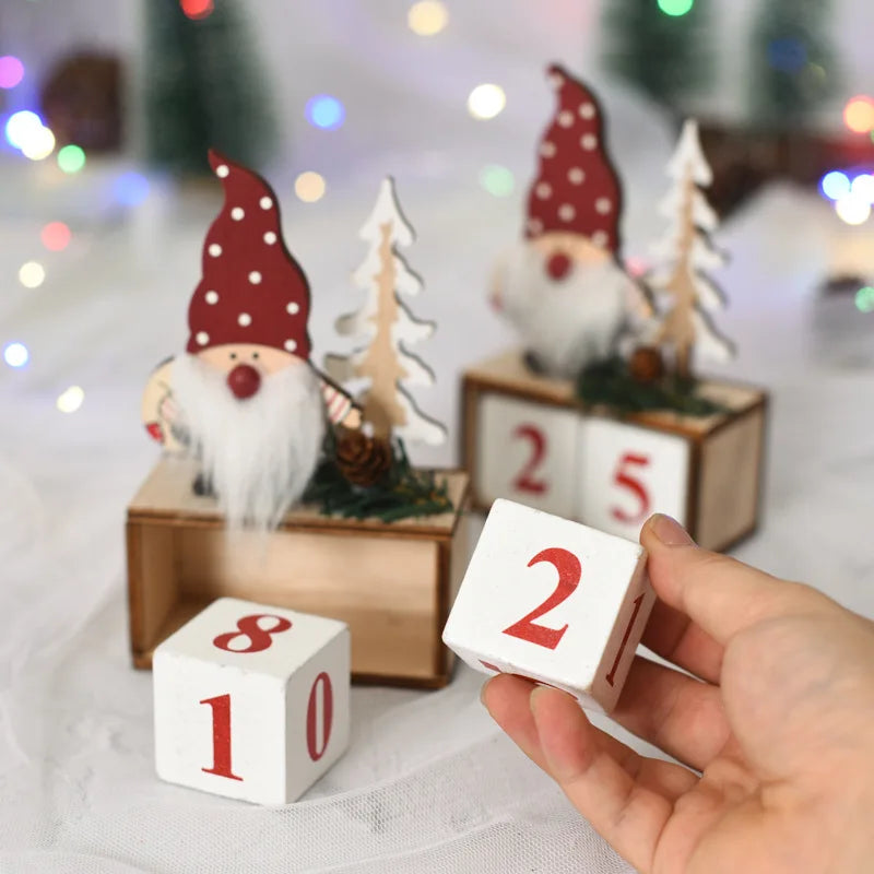 2023 Merry Christmas Countdown Gnomes Doll