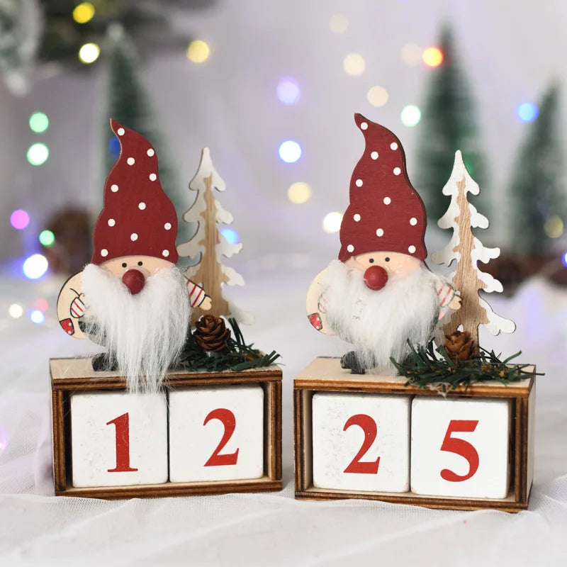 2023 Merry Christmas Countdown Gnomes Doll