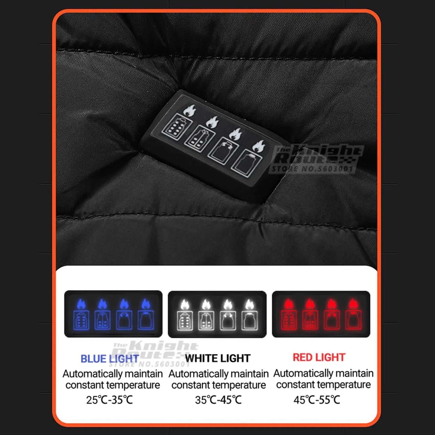 Heated Vest - Keeps you warm- Hunting - Fishing - Bluetooth -S-M-L-XL-2XL