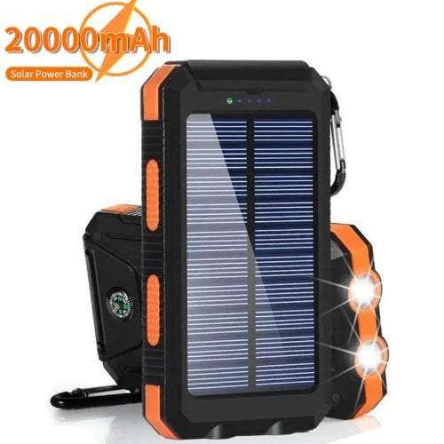 Solar Power Bank - Powers Heated Vest - Phone charger