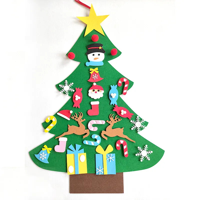 DIY Felt Christmas Tree Christmas Decoration for Home