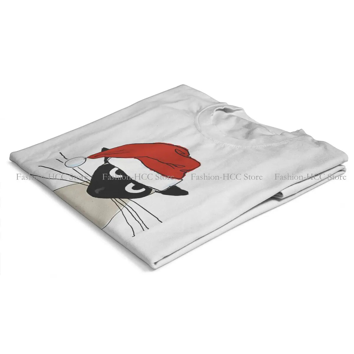 Santa Humorous Christmas Holiday Kitty